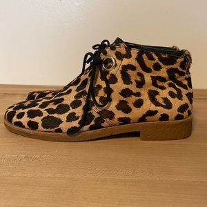 Kate Spade Barrow leopard chukka